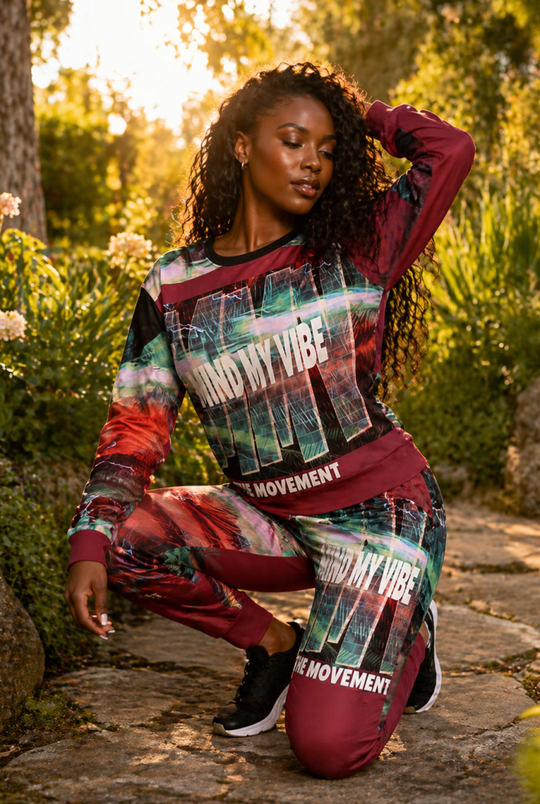 BURGUNDY - THE MOVEMENT OUTFIT