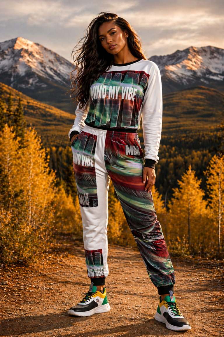 WHITE - The Movement - Jogger Outfit